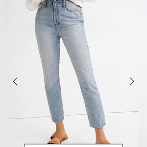 Madewell curvy perfect vintage jean Fitzgerald wash 29